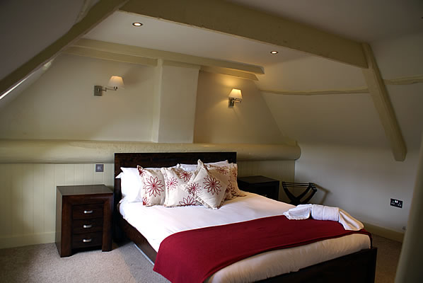 The Attic Suite bedroom