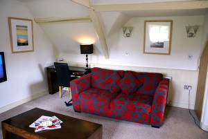 Attic suite second sofa