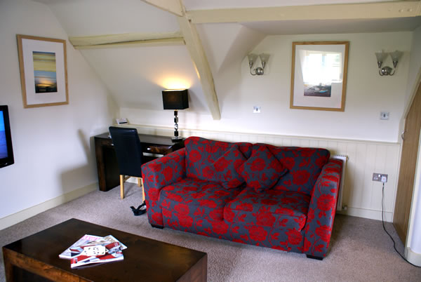 Attic suite second sofa