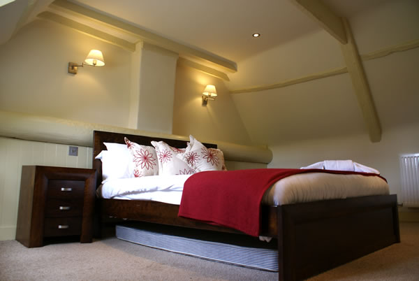 The Attic Suite bedroom