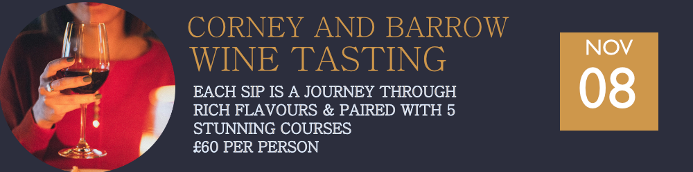 Corney & Barrow wine tasting with James Long on the 8th November