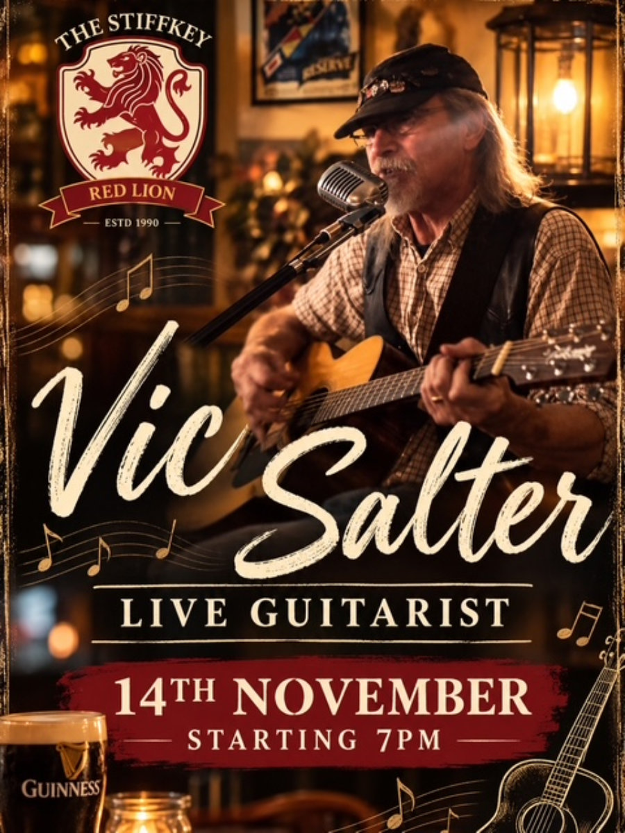 Vic Salter live 14th November